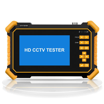 Picture of WANLUTECH CCTV Camera Tester Support 8MP TVI CVI AHD CVBS Camera Tester 4.3 inches Screen RS485 PTZ Control Audio Test 12V Power Output