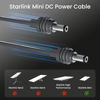 Picture of Klutchtech Starlink Cable 32.8FT, Starlink Mini Replacement Cable for Starlink Mini DC Power Cable Waterproof (10M/32.8FT) Gray