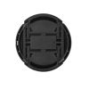 Picture of HNMZDS 2 Pcs 52mm Center Pinch Front Lens Cap Compatible with Nikon DSLR Camera with 18-55mm or 55-200mm Lens, D3200 D3000 D5200 D5100 D5000 D90 D80 D60, with Lens Cap Keeper (52mm)