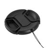 Picture of HNMZDS 2 Pcs 52mm Center Pinch Front Lens Cap Compatible with Nikon DSLR Camera with 18-55mm or 55-200mm Lens, D3200 D3000 D5200 D5100 D5000 D90 D80 D60, with Lens Cap Keeper (52mm)