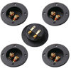 Picture of Arroyner 5Pcs 3-Inch Speaker Box Terminal Cup DIY 2-Way Speaker Box Terminal Binding Post Round Spring Cup Connector