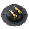 Picture of Arroyner 5Pcs 3-Inch Speaker Box Terminal Cup DIY 2-Way Speaker Box Terminal Binding Post Round Spring Cup Connector