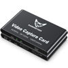 Picture of DiamondTiger HDMI Capture Card for Streaming and Recording - 4K@60HZ, 1080P@240HZ,HDR VRR Passthrough Near-Zero Latency Video Capture Card for PS5, Xbox Series X/S, Nintendo in OBS™, Twitch,YouTube