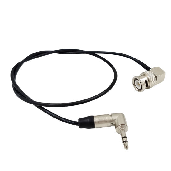 Picture of LSYRIA Tentacle 3.5mm TRS to BNC Timecode Cable Compatible with Canon C70/C300/C500 MK, Sony F55/ FX9/ FX6, Zoom F4/ F8/ F8n/ F8n Pro，Amira ARRI Camera (50cm)