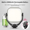 Picture of ULANZI VL66 RGB Adjustable Rechargeable 2500-6500K - Mini Video Portable Light on Camera, 2000mAh CRI95+ Dimmable, Ultra Bright Photo and Video Lighting, LED Fill Lamp for DSLR Camcorder Action Camera