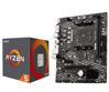 Picture of INLAND AMD Ryzen 5 5500 Unlocked Desktop Processor with MSI A520M-A PRO Gaming Motherboard (AMD AM4, DDR4, PCIe 4.0, Micro-ATX),