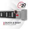 Picture of Playbar Wall Mount Bracket Kit with Mounting Accessories for Sonos Soundbar, Designed in The UK by Soundbass