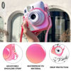 Picture of CAIYOULE Mini 12 Case Pink for Fuji Instax Mini 12 Camera Case PU Leather Carrying Bag with 64 Pocket Mini Photo Album，No Camera，Rose Red