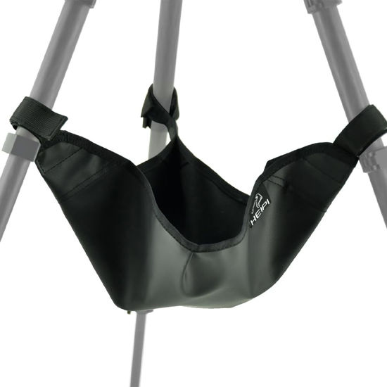 Picture of HEIPI Tripod Hammock Fit for Most Tripods Stone Bag Heavy Duty Sand Bag Tripod Weight Bag for Photography Hammock Adjustable on The Tripod Legs