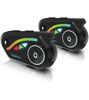 Picture of Motorcycle Bluetooth Intercom V8 5.2 with FM and Music Sharing Helmet Headset IP67 Noise Cancelling DSP&CVC HiFi Stereo Pair 1000M Communication System