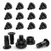 Picture of UBANU 12pcs Hard Disk Drive Mounting Screws with Shock Absorption Rubber Washer Accessories Kit for 3.5 inches SSD HDD