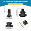 Picture of UBANU 12pcs Hard Disk Drive Mounting Screws with Shock Absorption Rubber Washer Accessories Kit for 3.5 inches SSD HDD