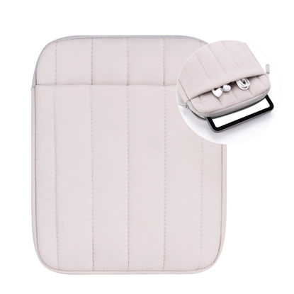Picture of 6-7 Inch Puffy Sleeve Pouch, Protective Bag Case for eReader, eBook (Puffy Khaki)