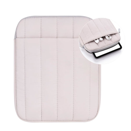 Picture of 6-7 Inch Puffy Sleeve Pouch, Protective Bag Case for eReader, eBook (Puffy Khaki)
