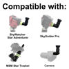 Picture of Right Angle Viewfinder with Adapter for Polar Scope, Built-in Diopter and 360°Rotating with 1X - 2X Magnification for A Comfortable View When Doing Polar Alignment