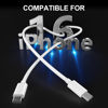 Picture of [MFi Certified] iPhone 16 Charger Cord 6FT, 2 Pack 60W USB C to USB C Charging Cable Cord Long for iPhone 16/16 Plus/16 Pro/16 Pro Max/15/15 Plus/15 Pro/15 Pro Max, iPad Pro/Air/Mini, Galaxy, White
