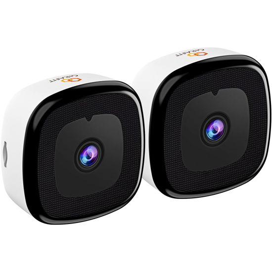 Picture of Girafit 3MP 2K Window Camera,2.4GHz&5GHz WiFi Indoor Cameras for Home Security 2 Pack with ChroMax Al Color Night Vision,Person & Motion Detection,24/7 Recording,Easy&Quick Install