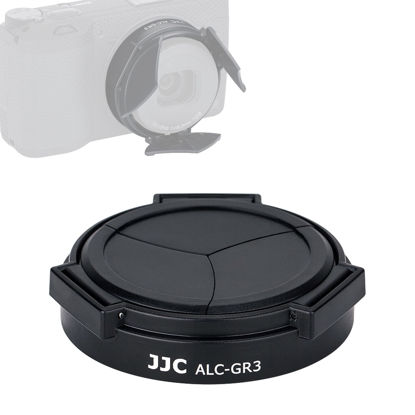Picture of GR3 Auto Lens Cap, GR III Cap, JJC ALC-GR3 Auto Lens Cap Open & Close Automatically GRIII Lens Cap, Compatible with Ricoh GRIII GR 3 Camera