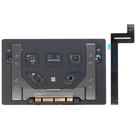 Picture of HAWSON A1706 Trackpad Replacement for MacBook Pro Retina 13" A1706 Trackpad Touchpad with Flex Cable 2016-2017 (Silver)