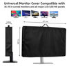 Picture of CaSZLUTION Monitor Cover 26, 27, 28, 29 inch LCD/LED/HD Panel Case - Antistatic Water Resistant Monitor Dust Cover Protective Sleeve for iMac 27 inch, 26-29 inch PC, Desktop Computer and TV