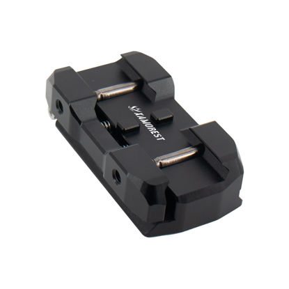 Picture of XAMOREST Picatinny Arca Swiss Plate, 2.75 Picatinny Arca Rail Mount for Rifle Tripod Ballhead Quick Release Plate, Aluminum Arca Plate Compatiable RRS Dovetail