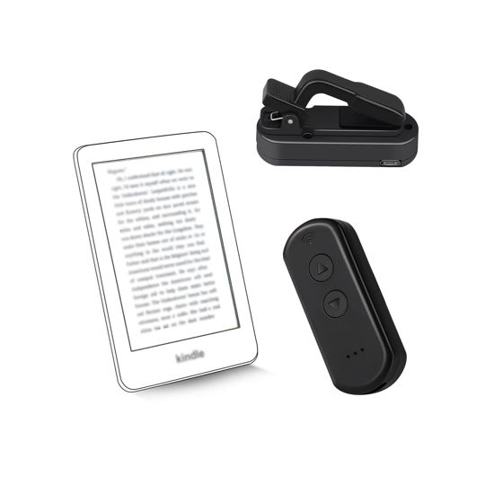 Picture of Remote Control Page Turner for Kindle Reading IPad Surface Comics-Remotely Page Turner for iPhone iOS Tablets-Convenient Page Turner for Reading Novels/Taking Photos Camera Video