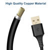 Picture of Radar Detector Cable, with USB to RJ11 Plug,for Escort Valentine One Uniden Beltronics Cobra Radar Detector,Replacement Power Cable for Radar Detectors(RJ11-6.56ft)