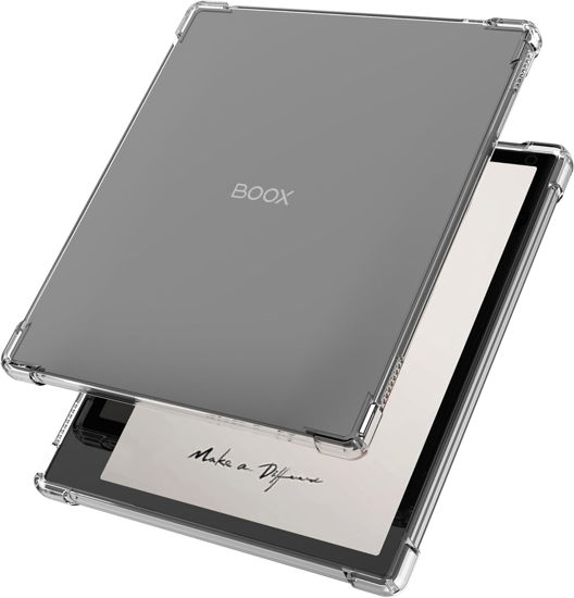 Picture of Aircawin Case for 7'' for Onyx Boox Tablet Go 7 Color/Onyx Boox Leaf2/Leaf3/Leaf3 C/Boox Page/Boox Galileo e-Reader Case Clear,Slim Clear Case Shockproof Lightwheight Soft TPU Back Cover Shell-Clear