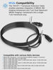 Picture of yourour Replacement for Humminbird 720107-1, 9 M360 2DDI Y - MEGA 360 & 2D/MDI Y Cable, Transducer Extension Cable Compatible with MEGA 360 Transducer and Helix 8,9,10,12,15 Series Fish Finders