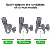 Picture of FANAUE Single Socket Arm with Handlebar Base Mount Strong Rod Clamp Compatible with RAM Mounts 1 Inch Ball Head and Bike Motorcycle Phone Holder, Can be Installed on 0.55-1.77" Diameter Rail Round Rod