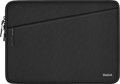 Picture of Laptop Sleeve Case 14 inch, Traveling Water Resistant Carrying Notebook Bag with Pocket, Shockproof Protective Laptop Cover Compatible for 14 Inch MacBook Air/Pro, HP, Lenovo, Dell, ASUS, Acer, Black
