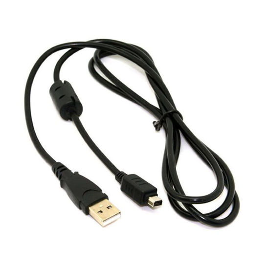 Picture of LBSC Olympus Camera Charging Photo Transfer Cable Replacement CB-USB5 CB-USB6 USB Mini Cable Cord Pen Battery Charger,Digital Products for Olympus Penes E 6000 Tg-860 Tg830,Olympus Tough X Pen Series