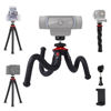 Picture of Mini Tripod for Camera/Phone/Webcam, NexiGo Flexible Camera Tripod Stand, Compatible with NexiGo Logitech Webcam C920 C922 Brio iPhone/Android/Camera, Vlogging/Live Streaming (Black)