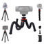 Picture of Mini Tripod for Camera/Phone/Webcam, NexiGo Flexible Camera Tripod Stand, Compatible with NexiGo Logitech Webcam C920 C922 Brio iPhone/Android/Camera, Vlogging/Live Streaming (Black)