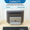 Picture of Elestoria Adjustable Laptop Stand - Fits 5 Devices, Modern Design, Tool Free Adjustment, Protective & Stable | Grey
