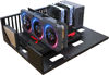 Picture of DIY Gaming Computer Case, E-ATX Open Chassis Case Rack for E-ATX/ATX/M-ATX/ITX Motherboards, Widely Body Heat Dissipation Design,Test Bench,Computer Motherboards Test Bench