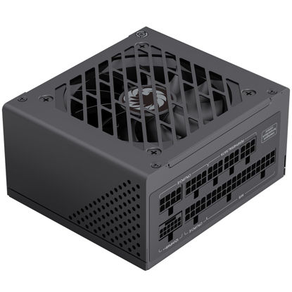 Picture of GAMEMAX GS Series SFX Power Supply 650W, Full Modular, 80 Plus Gold PSU (GS-650G BK)