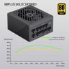Picture of GAMEMAX GS Series SFX Power Supply 650W, Full Modular, 80 Plus Gold PSU (GS-650G BK)
