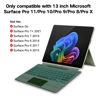 Picture of JvKzaen Surface Pro 9 Keyboard with Slim Pen, Compatible with Microsoft Surface Pro 11 10 9 8 X, 13 Inch Bluetooth Wireless Backlight Type Cover Keyboard with Slim Pen, Keyboard with Slim Pen Green