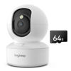 Picture of BoyKeep 2K Pet Camera Indoor Security Camera 5G/2.4GHz WiFi Cameras for Baby Dog Camera with Phone App, 360° Pan & Tilt, 2-Way Audio, Night Vision, Camera with 64G TF Card, K30