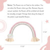 Picture of Newborn Photography Props Macrame Rainbow Decor Handmade Rainbows Newborn Photo Prop Rainbow Baby Photoshoot Props Bedroom Wall Decor Playroom Nursery Photo Props Accessories (Pink)