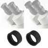 Picture of Be In Your Mind 4Pcs 2 Pair 32-36mm Eyepiece Cover Eyepiece Binocular Eye Cups Guard Cups Stereo Microscope Accessory for Stereo Microscope, Soft Rubber, Flat Angle