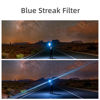 Picture of GREEN.L 67mm Blue Streak Effect Filter, Premium Optical Glass 360° Rotatable Anamorphic Flare Special Effects Lens Filter