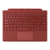 Picture of Zoof Type Cover for Microsoft Surface Pro 7 Plus/Pro 7 / Pro 6 / Pro 5 / Pro 4 / Pro 3, 12.3 inch, Ultra-Slim Wireless Tablet Keyboard with Multi Touchpad Bluetooch (Poppy Red with Backlit)