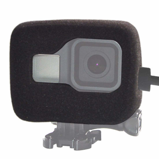 Picture of Noise reducing Foam Sponge Windproof case for GoPro Hero 8 Black Camera,Reducing Wind Noise for Optimal Recording for Gopro Hero 8 Case Cover