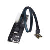 Picture of Chenyang Oculink SFF-8612 to PCI-E 3.0/4.0 M.2 M-Key to SFF-8611 Host Adapter for eGPU/GPD Win Max2 External Graphics Card & SSD