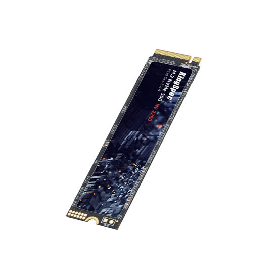 Picture of KingSpec SSD 1TB, M.2 NVMe Gen3x4 SSD 2280 - Up to 2400MB/s, Internal Solid State Drive with 3D NAND Flash, Compatible with Desktop and Laptop