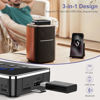 Picture of JXTZ Bluetooth Audio Adapter, Bluetooth 5.4 Transmitter Receiver Support U-Disk, TF Cards, Optical/RCA/Aux, LED Display Bluetooth Receiver for TV, Home Stereo, Wireless Adapter for Speakers Headphone
