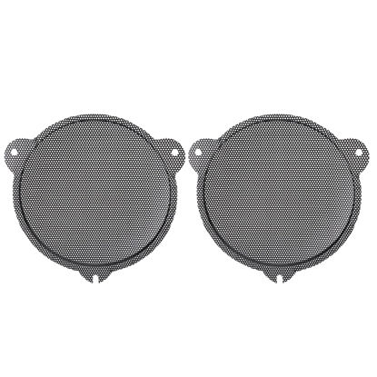 Picture of AC-MTORC Black Metal Batwing Fairings Front Mesh Speaker Grill Replacement for Harley Touring Electra Glide Street Glide Tri Glide Ultra Limited 2014-2023