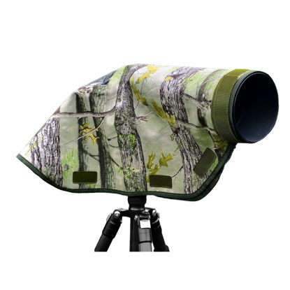Picture of Camera Rain Cover with Openable Viewing Window & Strap Mountable Design,Waterproof Camera Raincoat Sleeve Protector(L)